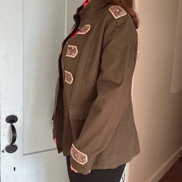 Chico’s jacket military style - Picture 2 of 7
